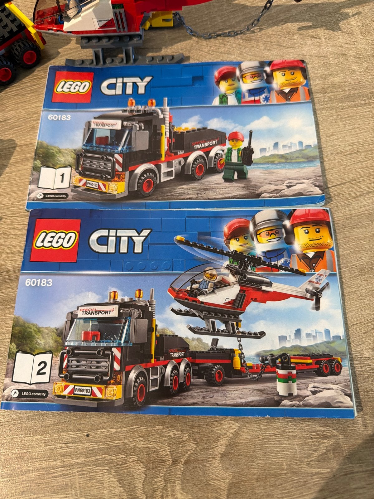 Lego City 60183 Zware Vrachttruck met Helikopter, Kinderen en Baby's, Speelgoed | Duplo en Lego, City, Lego, Ophalen of Verzenden