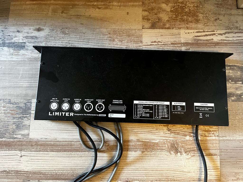 Dateq Limited SPL-2 Limiter - Geluidsbegrenzer, Ophalen of Verzenden, Gebruikt, Compressor