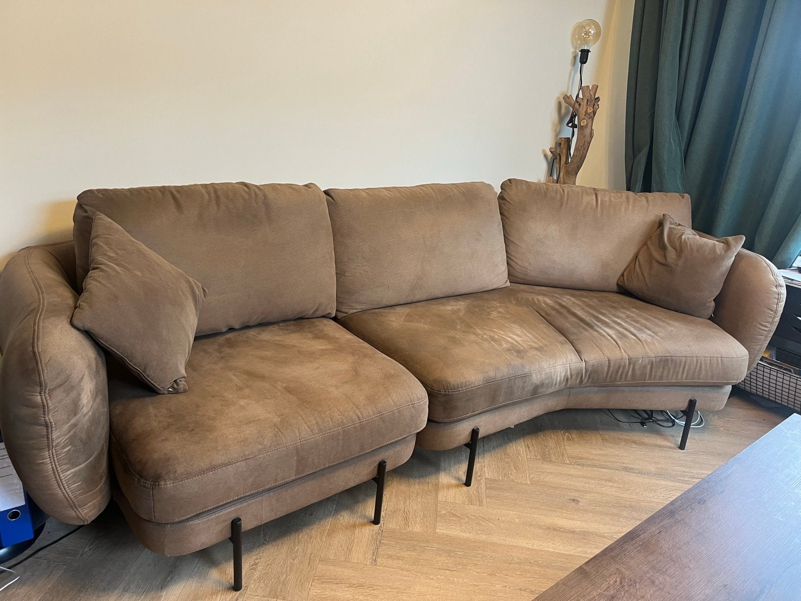 Bank Aleah van Zitmaxx - Comfortabele Hoekbank, Huis en Inrichting, Ophalen, 250 tot 300 cm, Gebruikt, Hoekbank