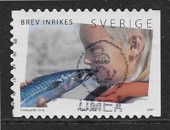 Zweden 2007   Vissen   2585, Verzenden, Zweden, Gestempeld