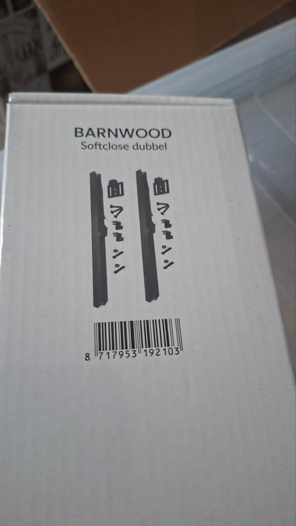 BARNWOOD Softclose Dubbel Schuifdeursysteem, Doe-het-zelf en Verbouw, Hang- en Sluitwerk, Ophalen, Nieuw, Overige materialen, Overige typen