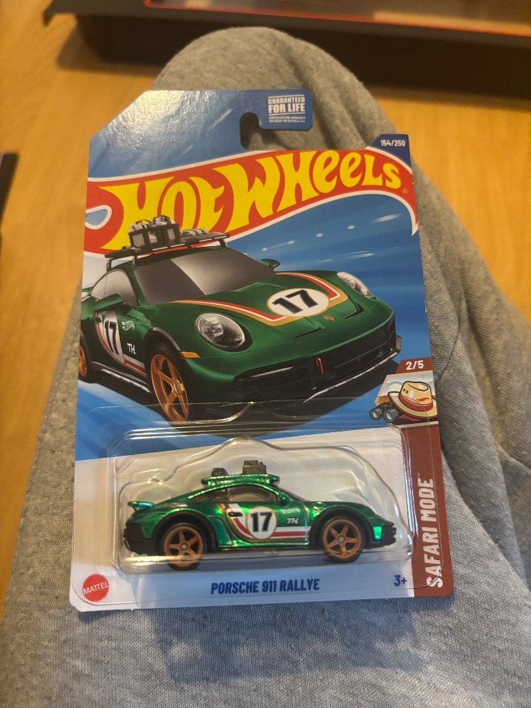 Hot wheels Porsche rally sth, Ophalen of Verzenden, Zo goed als nieuw