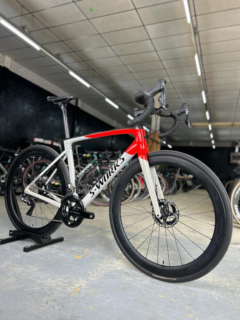 Specialized S-Works Roubaix Dura Ace Di2 Carbon Racefiets, Ophalen, Zo goed als nieuw, Overige typen
