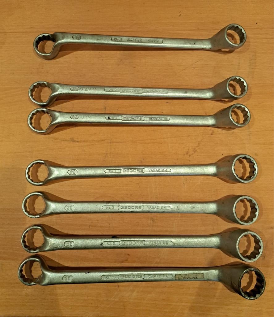 Ringsleutels GEDORE/RAHSOL, Ophalen of Verzenden, Gebruikt
