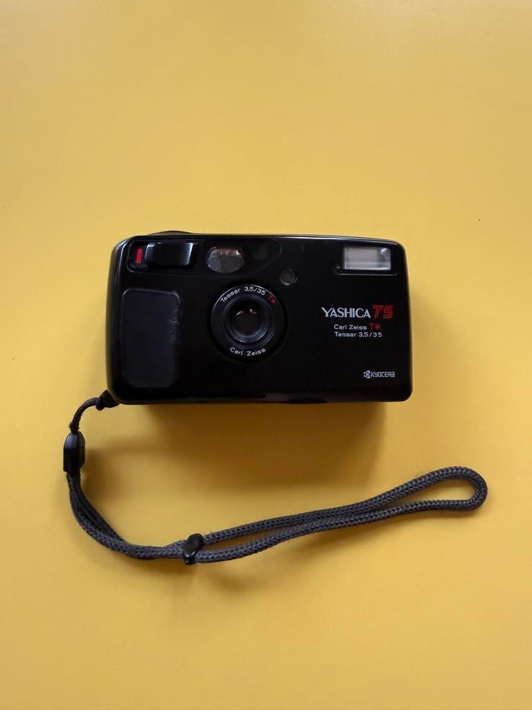 Yashica T5 - getest!, Ophalen of Verzenden, Gebruikt, Compact, Overige Merken