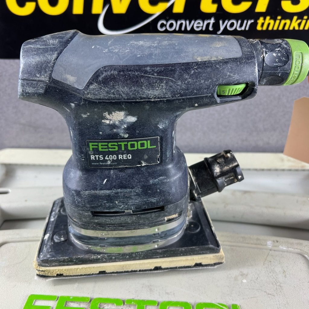 Festool DTCC400 Schuurmachine | in koffer | 407901, Ophalen of Verzenden, Gebruikt, Minder dan 600 watt, Vlakschuurmachine