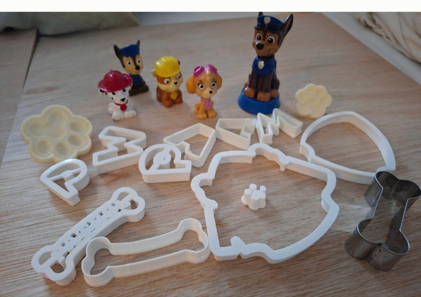 paw patrol taart toppers en stekers, Ophalen of Verzenden, Zo goed als nieuw, Taarten, Versiering