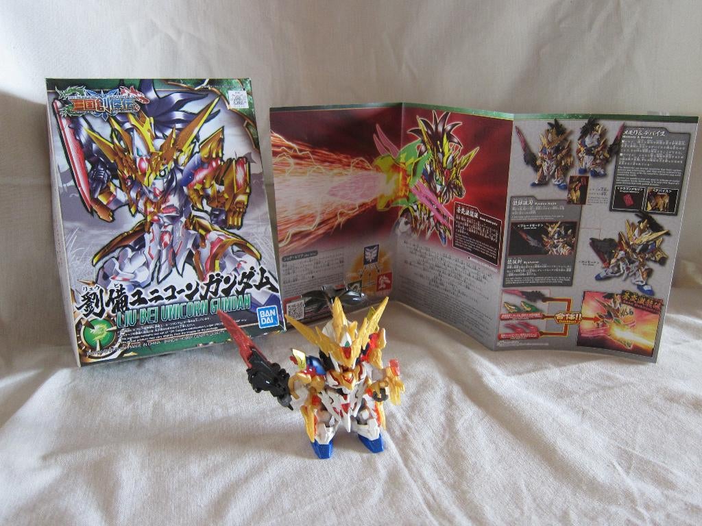 Liu Bei Unicorn Gundam - Bandai, Ophalen of Verzenden, Zo goed als nieuw, 1:35 tot 1:50, Figuur of Figuren