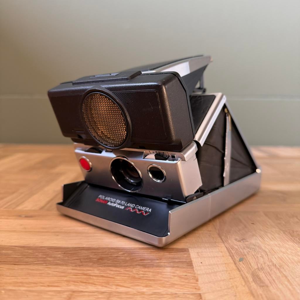 Polaroid SX-70 + 2 pakjes film, Ophalen of Verzenden, Gebruikt, Polaroid, Polaroid