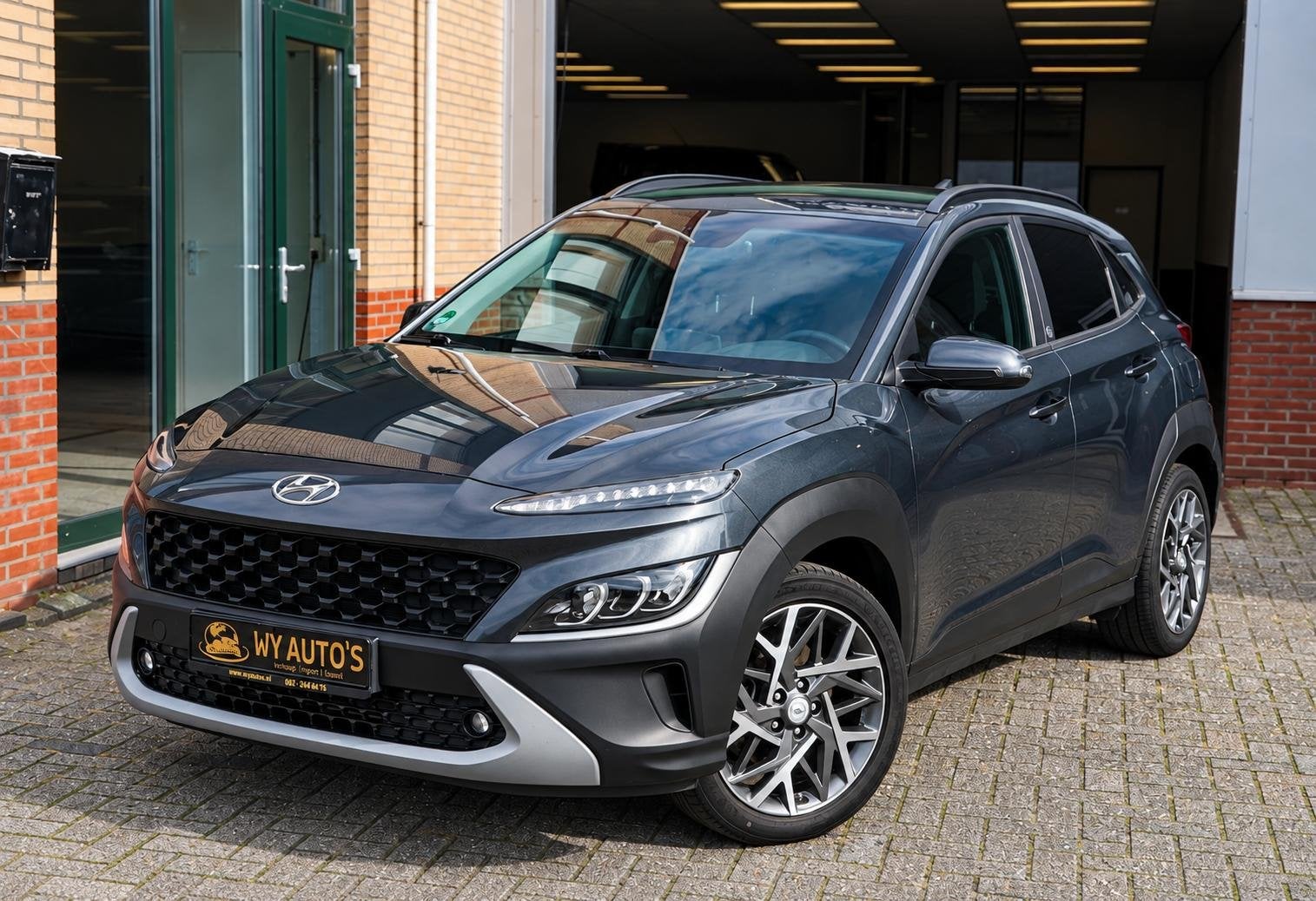 Hyundai Kona 1.6 GDI HEV Fashion Stuurverwarming|Stoelverwar, Stof, Gebruikt, Euro 6, 2 kWh