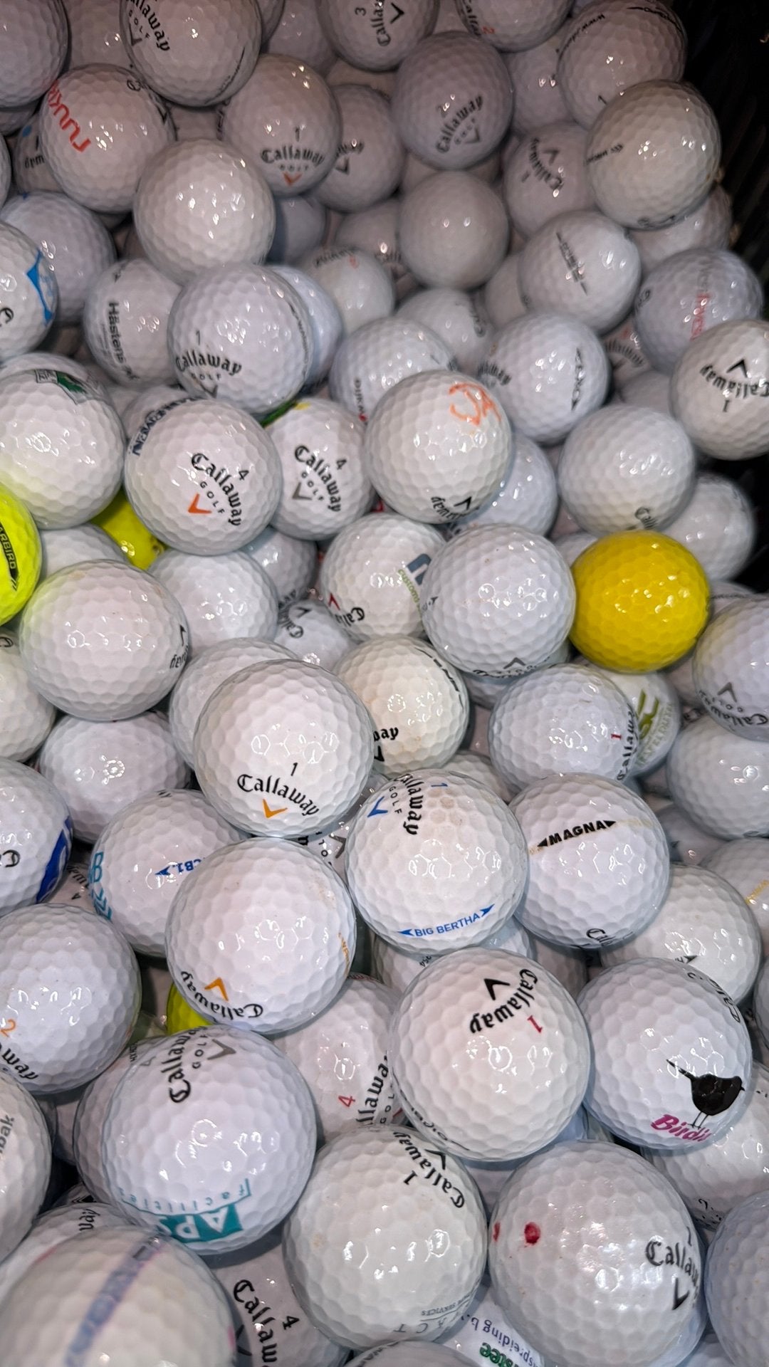 Callaway warbird golfballen AAAA kwaliteit 100 stuks, Ophalen of Verzenden, Zo goed als nieuw, Bal(len), Callaway