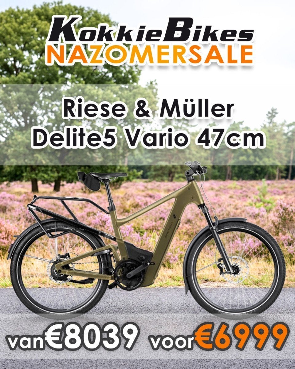 Riese & Müller Delite5 vario 47cm 2025 Am, -, -, Nieuw, 47 tot 51 cm