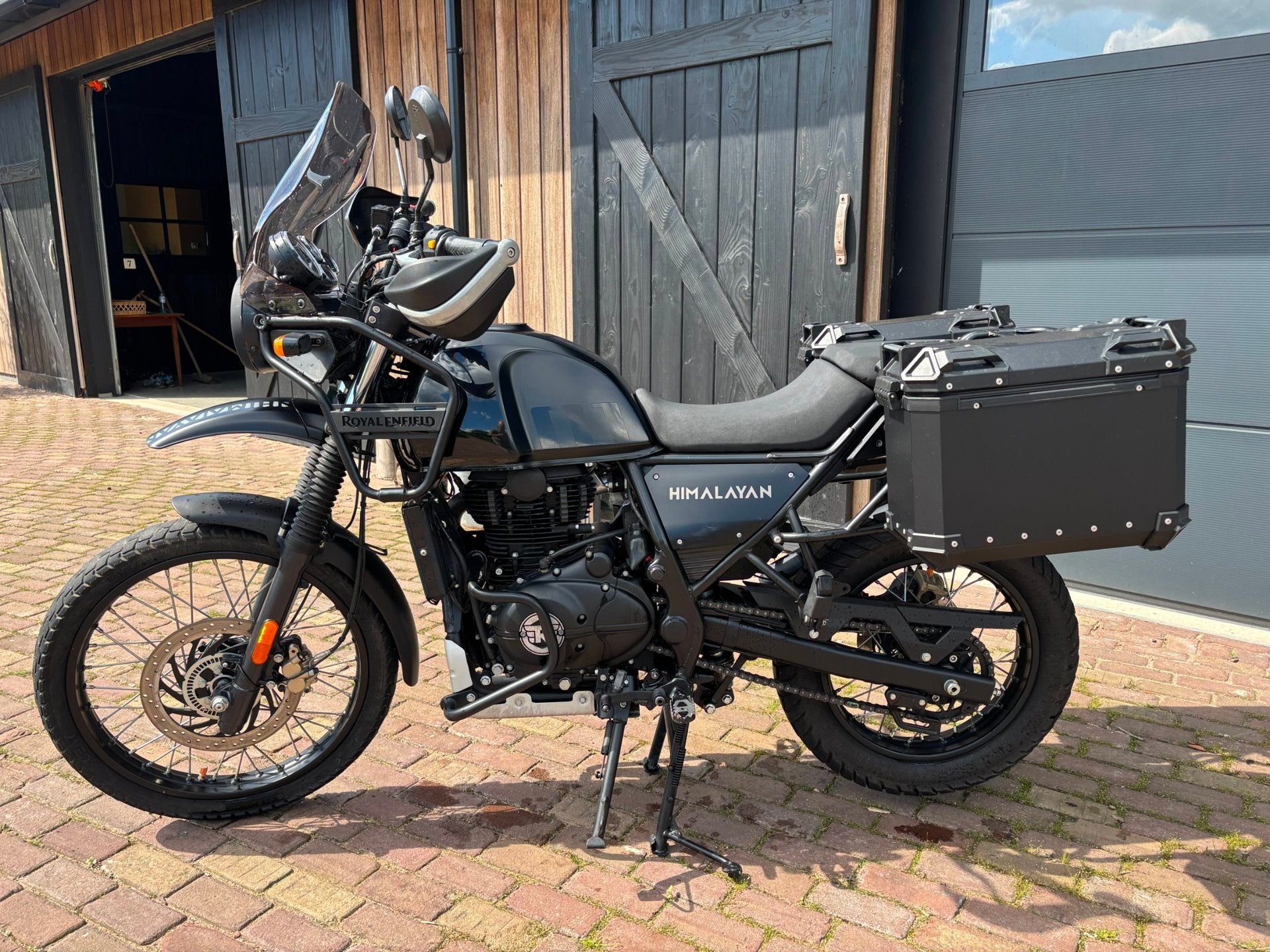 Royal Enfield Tour Himalayan 410, 411 cc, Bedrijf, Toermotor, ABS
