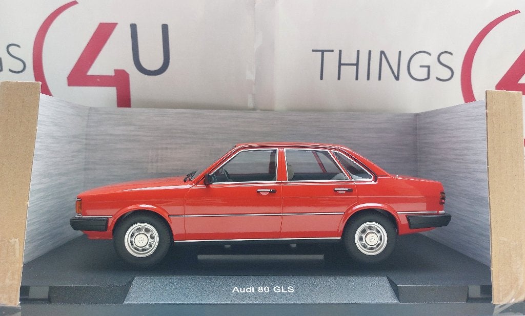 MCG 1:18 Audi 80 B2 rood nieuw in verpakking, Ophalen of Verzenden, Nieuw, Auto, Overige merken