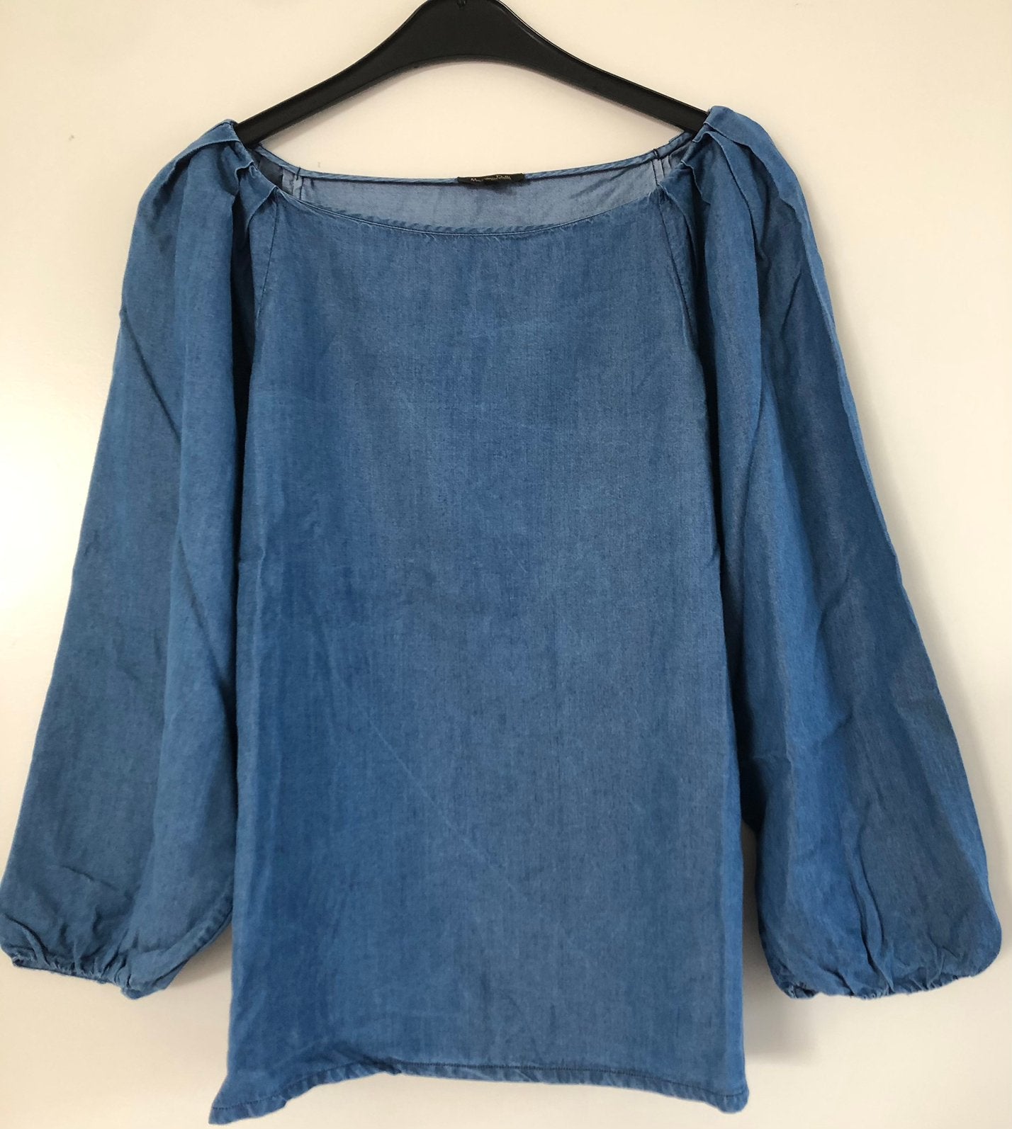 Top in blue, Verzenden, Zo goed als nieuw, Maat 42/44 (L), Blauw