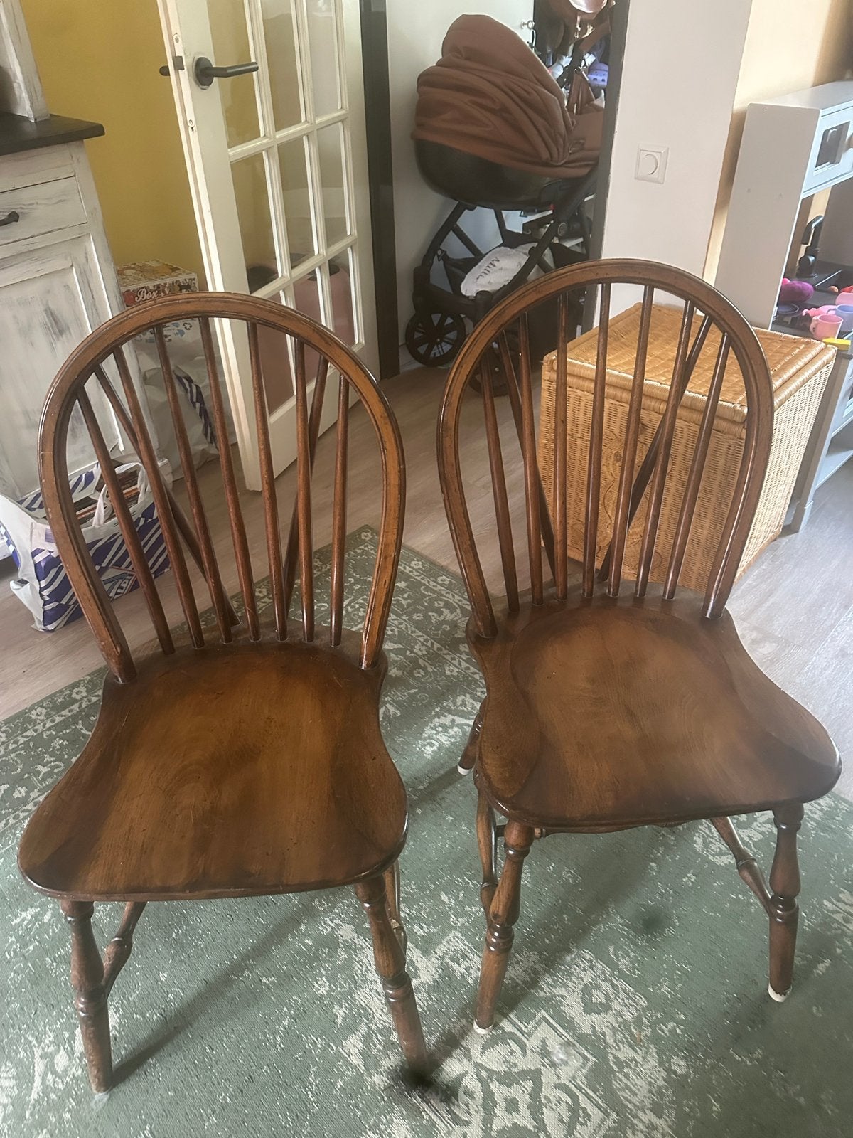Winsor stijl stoelen x4 SNEL ophalen, Ophalen, Gebruikt