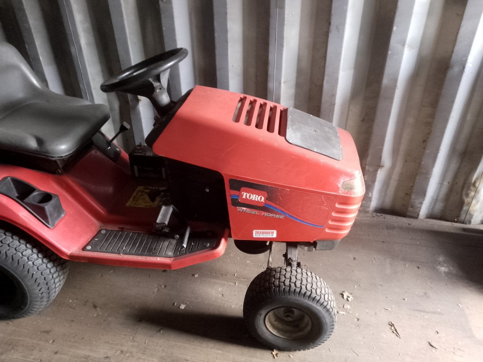 Toro zitmaaier, 18,5pk b&s, Ophalen, Gebruikt, Toro Wheel Horse, Versnellingen