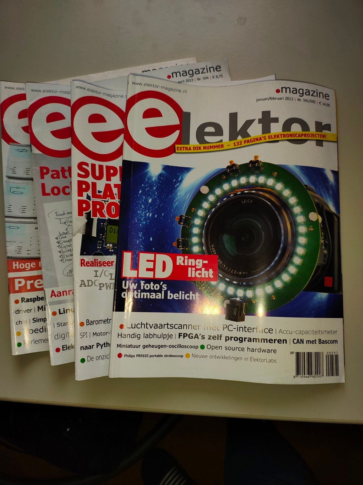 Elektor Magazine - 75 nummers, Boeken, Tijdschriften en Kranten, Ophalen, Gelezen, Overige typen