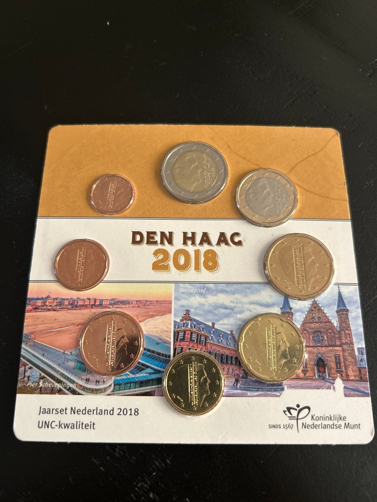 Jaarset Nederland 2018 Den Haag UNC-kwaliteit, Ophalen of Verzenden, Koningin Beatrix, Euro's, Setje