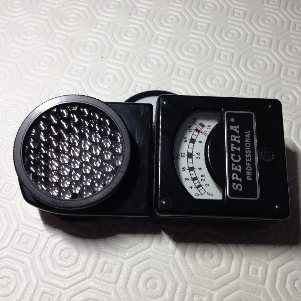 lichtmeter incl. tasje merk SPECTRA, Lichtmeter, Ophalen, Zo goed als nieuw