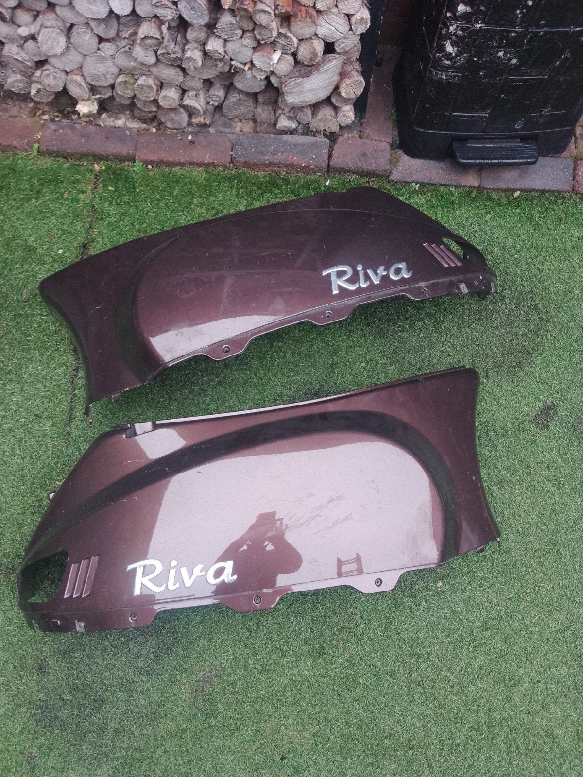 Riva kappen scooter ( gebruikt), Fietsen en Brommers, Ophalen, Nieuw, Kap, Overige merken