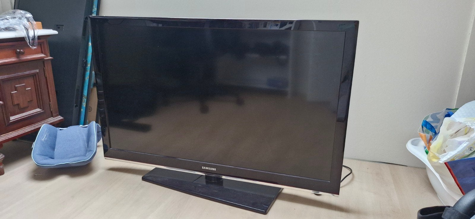 Samsung LE46C530F1W 46 inch Full HD LCD TV, Ophalen, Gebruikt, 50 Hz, LCD
