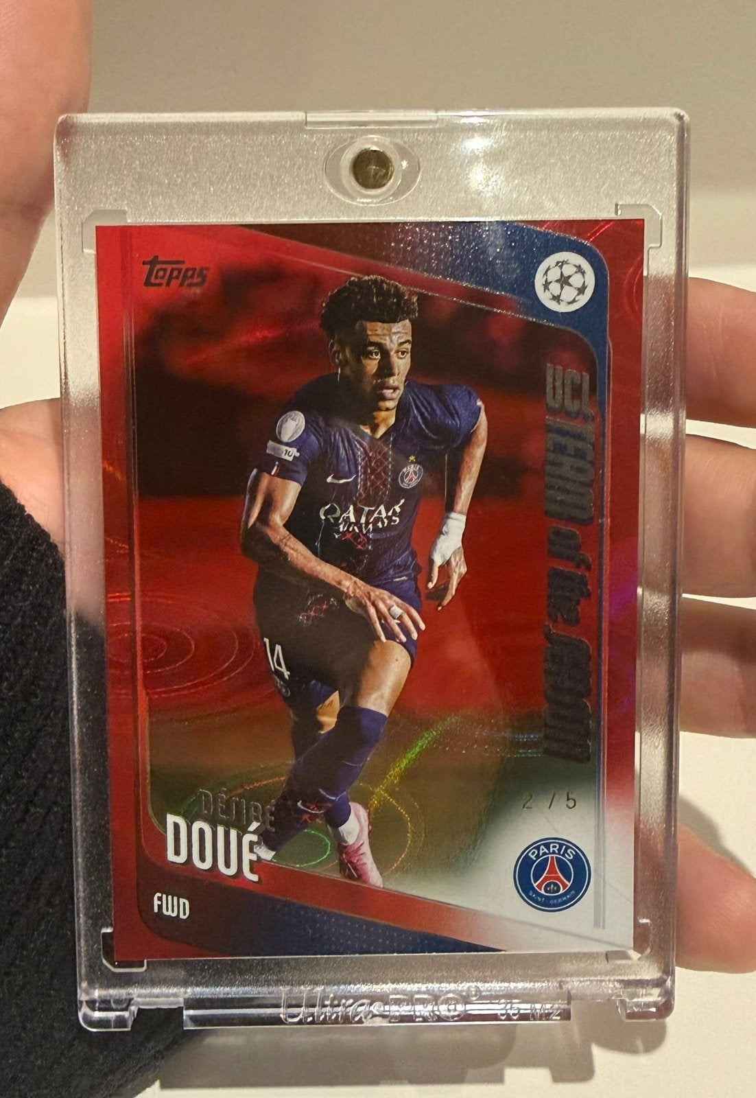 Desire Doue 2/5 Topps, Ophalen of Verzenden, Nieuw, Plaatje