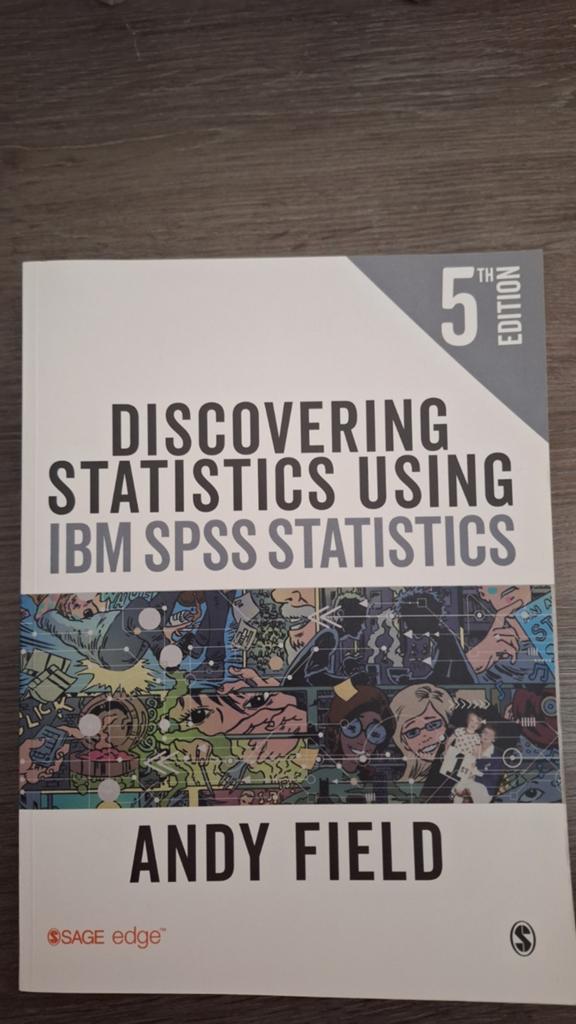 Discovering statistics using IBM SPSS Andy Field 5e editie, Ophalen of Verzenden, Beta, WO
