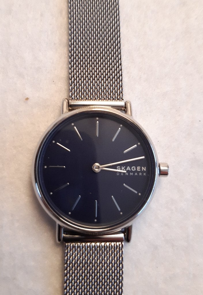 Dames Skagen horloge, Overige merken, Staal, Staal, Polshorloge