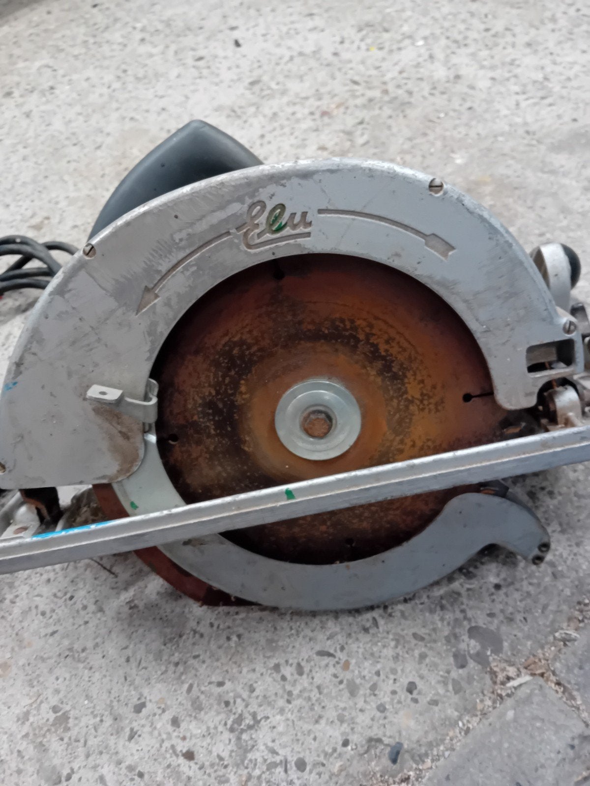 Elu Cirkelzaag 713 Mühlacker - Made in W-Germany, Gebruikt, Cirkelzaag, Ophalen of Verzenden, 30 tot 70 mm