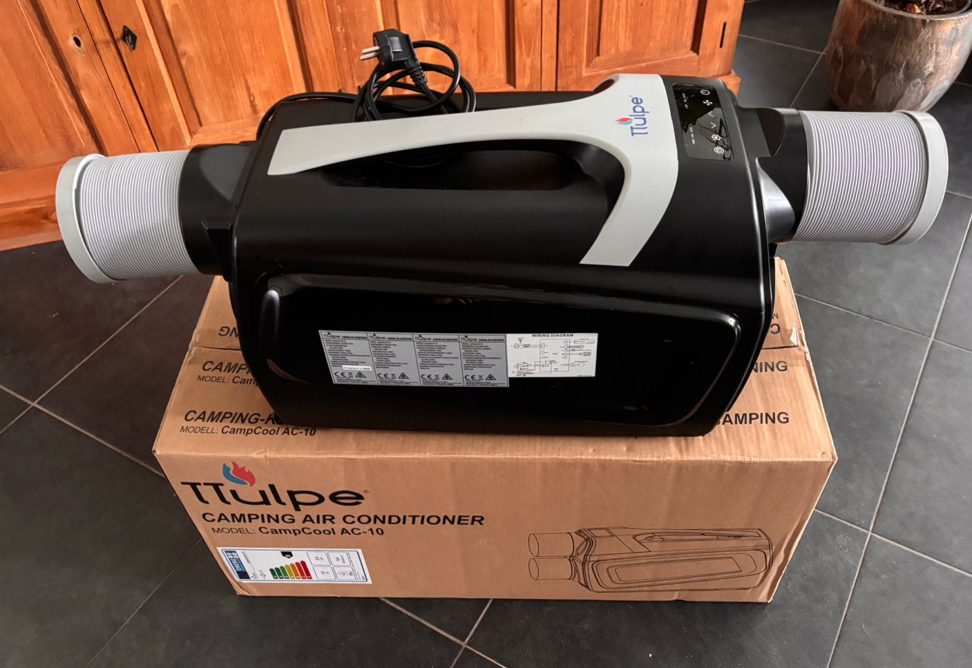 Ttulpe CampCool AC-10 mobiele camping airco, Ophalen, Zo goed als nieuw