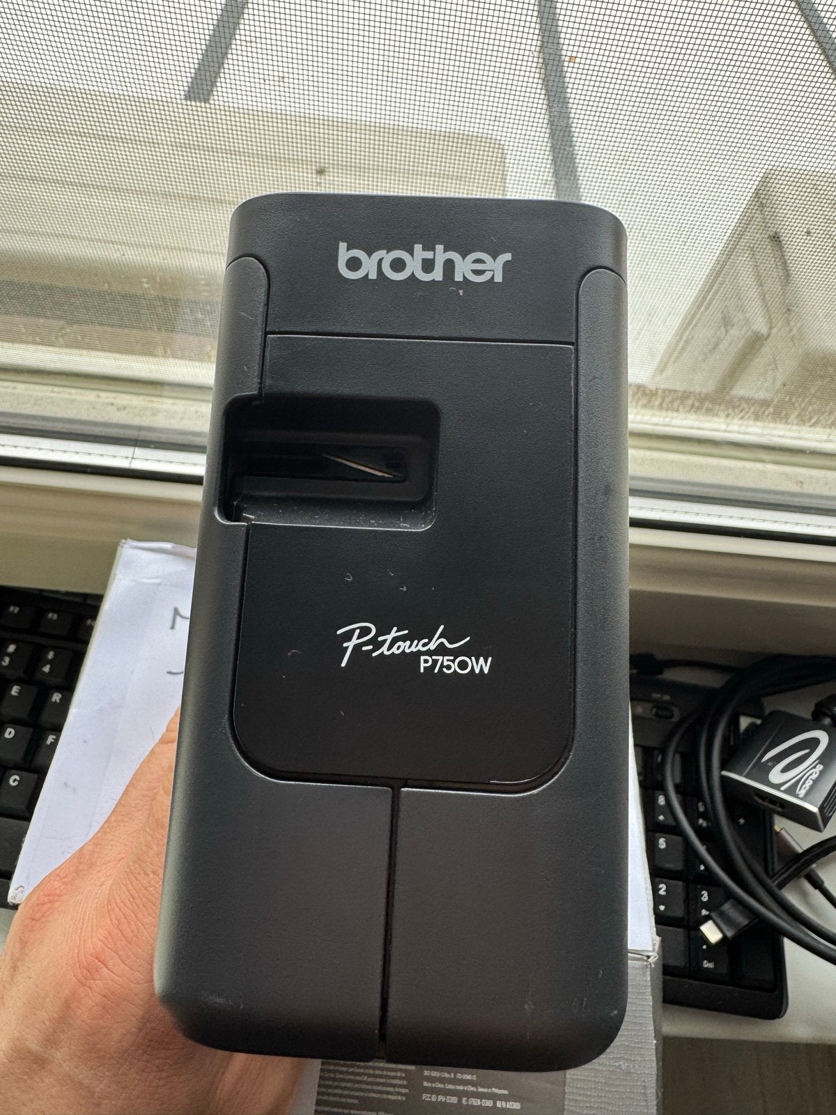 Brother P-touch P750W Wi-Fi Labelprinter, Zwart-en-wit printen, Gebruikt, Printer, Ophalen of Verzenden