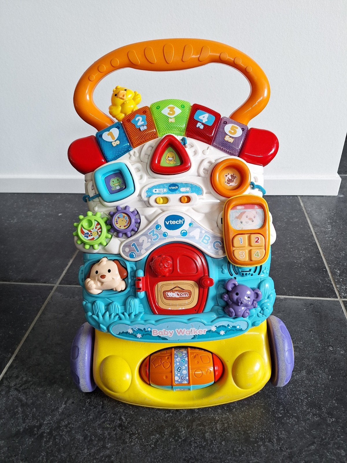 Vtech loopwagen met licht en geluid, Ophalen, 6 maanden tot 2 jaar