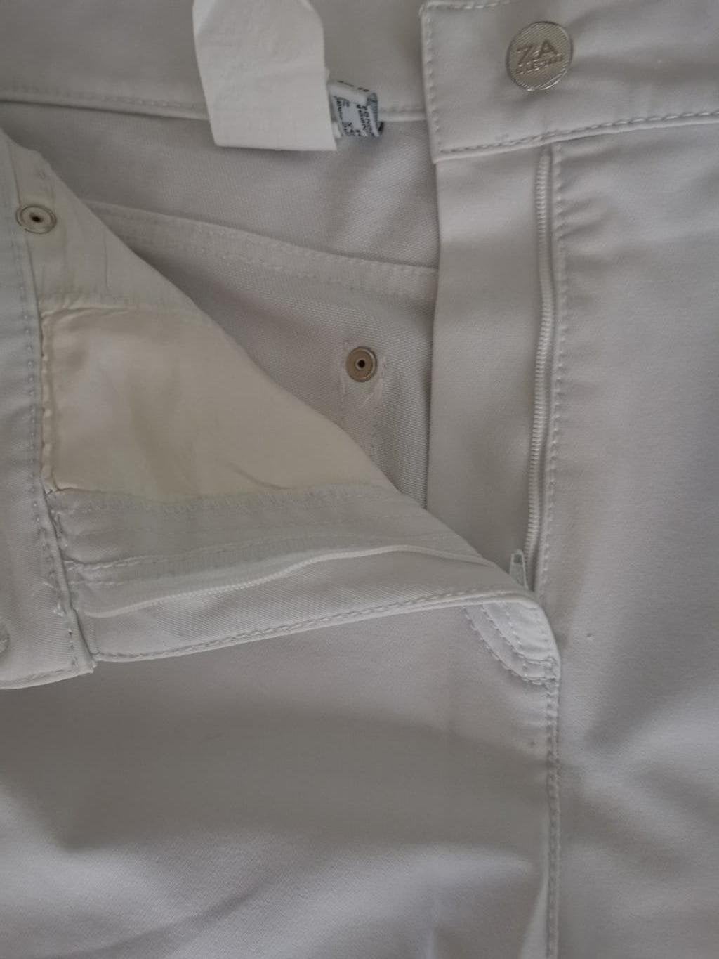 ZAFFIRI zomer jeans maat 46, Kleding | Dames, Verzenden, Wit, Overige jeansmaten, Zo goed als nieuw