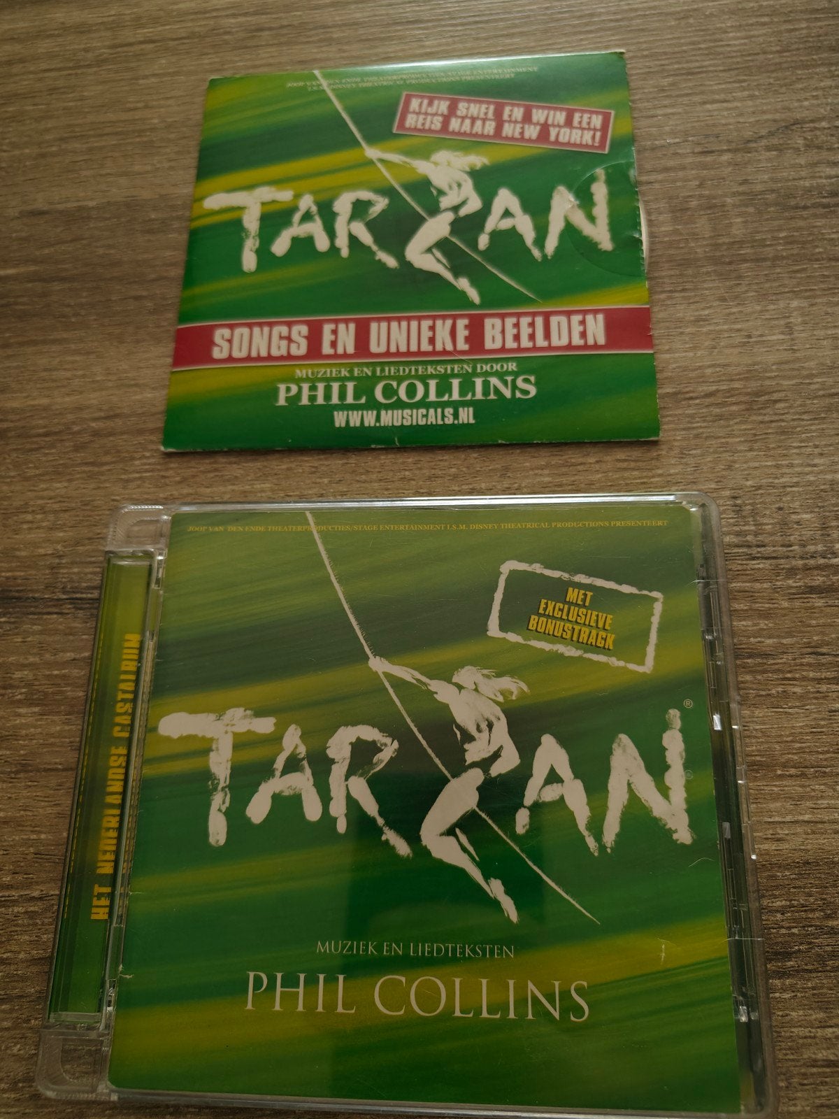 Tarzan Musical CD - Het Nederlandse Castalbum 2x, Musical, Inclusief boekje, Ophalen of Verzenden, Zo goed als nieuw