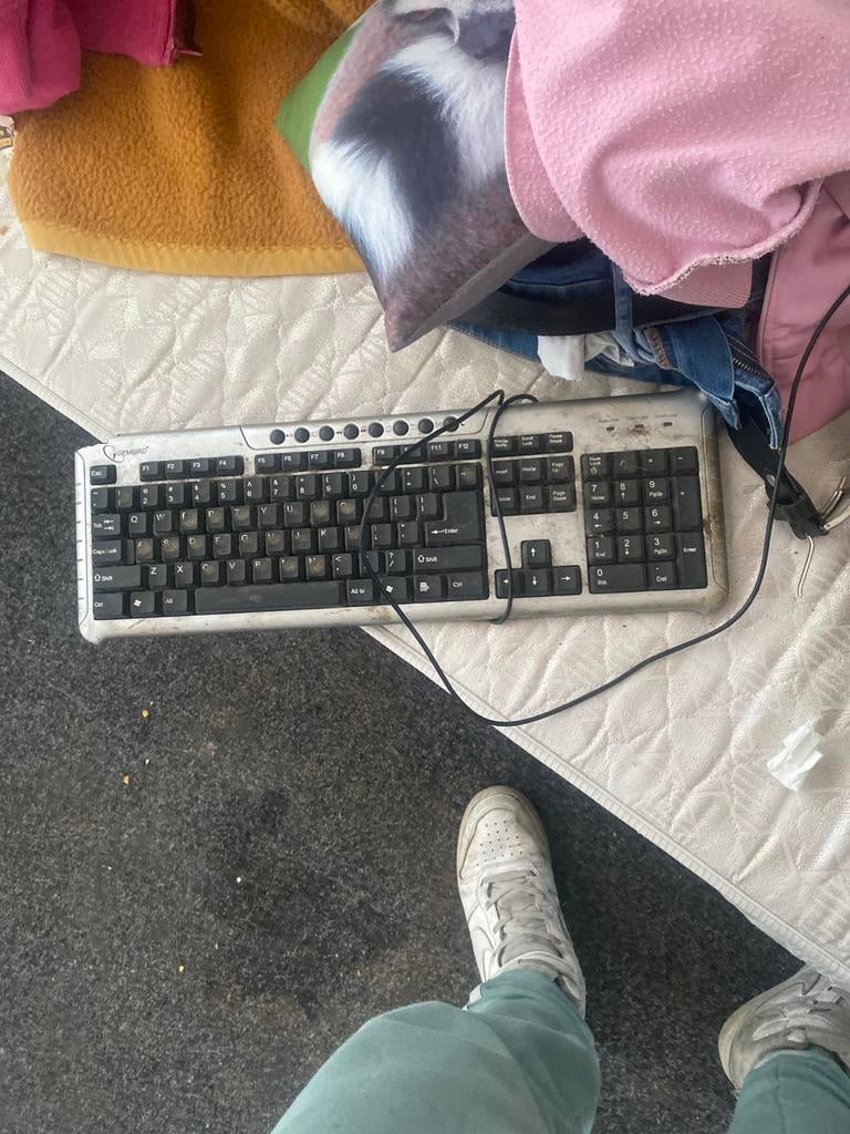 Gembird Bedraad Toetsenbord - Gebruikt, Gebruikt, Multimediatoetsen, Ophalen of Verzenden, Qwerty