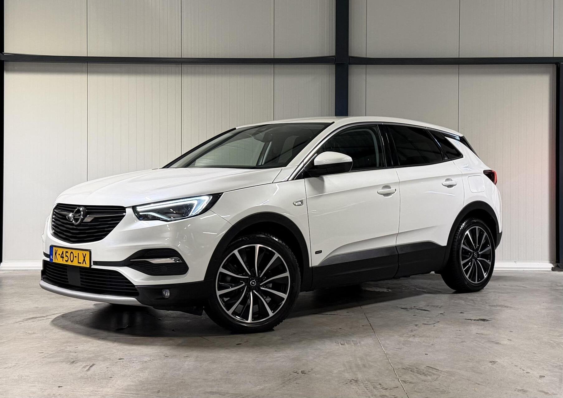 Opel Grandland X 1.6 Turbo Hybrid SOH 90% Elegance Carplay, Euro 6, 4 cilinders, Wit, Origineel Nederlands
