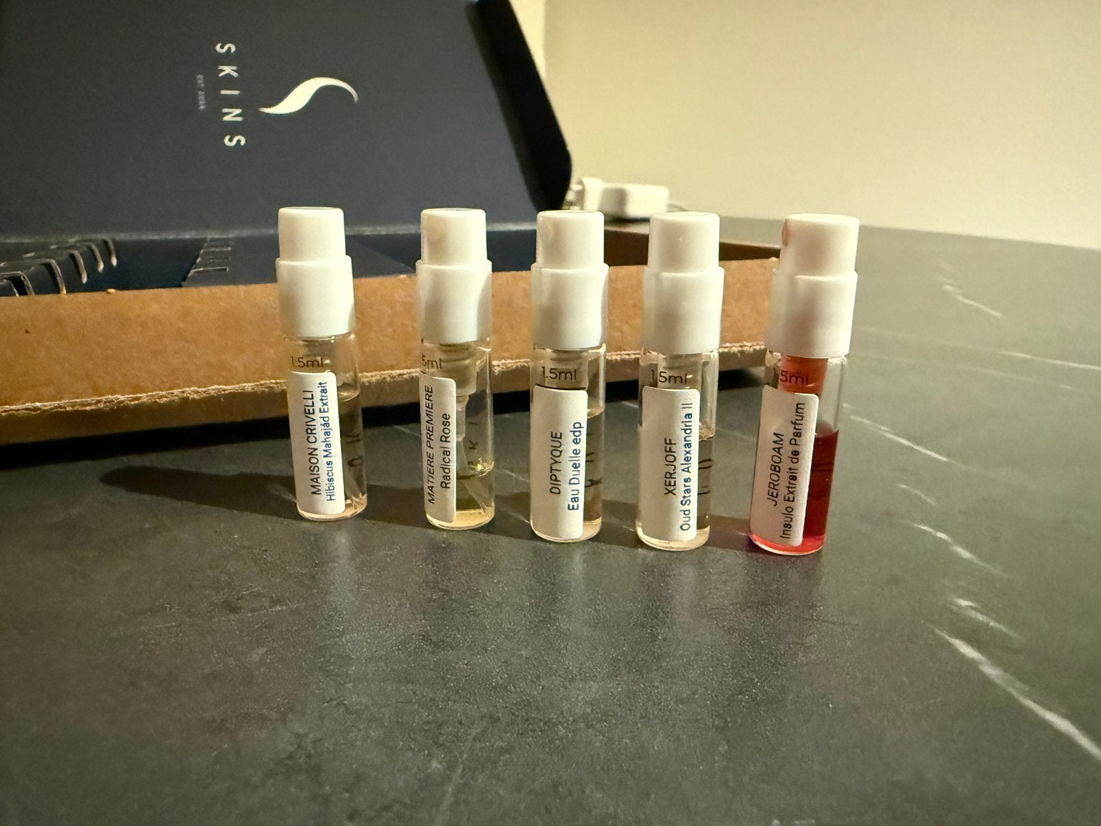 Niche samples set, Sieraden, Tassen en Uiterlijk, Uiterlijk | Parfum, Ophalen of Verzenden, Zo goed als nieuw