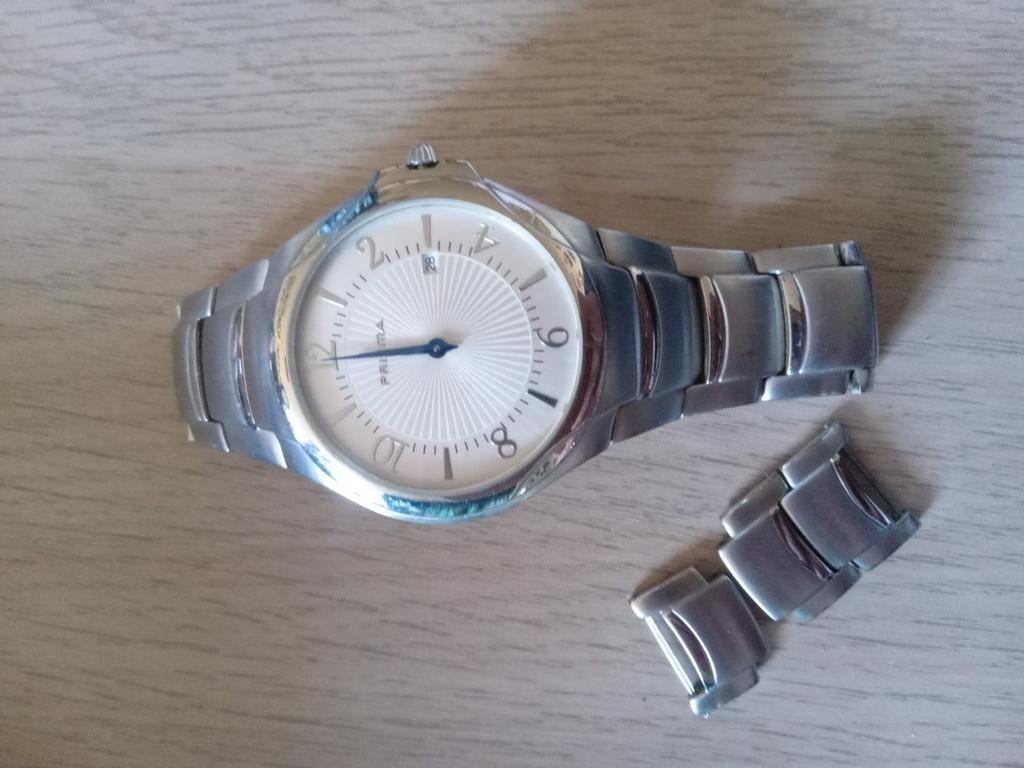 Heren horloge van Prisma, Ophalen, Staal, Polshorloge, Overige merken