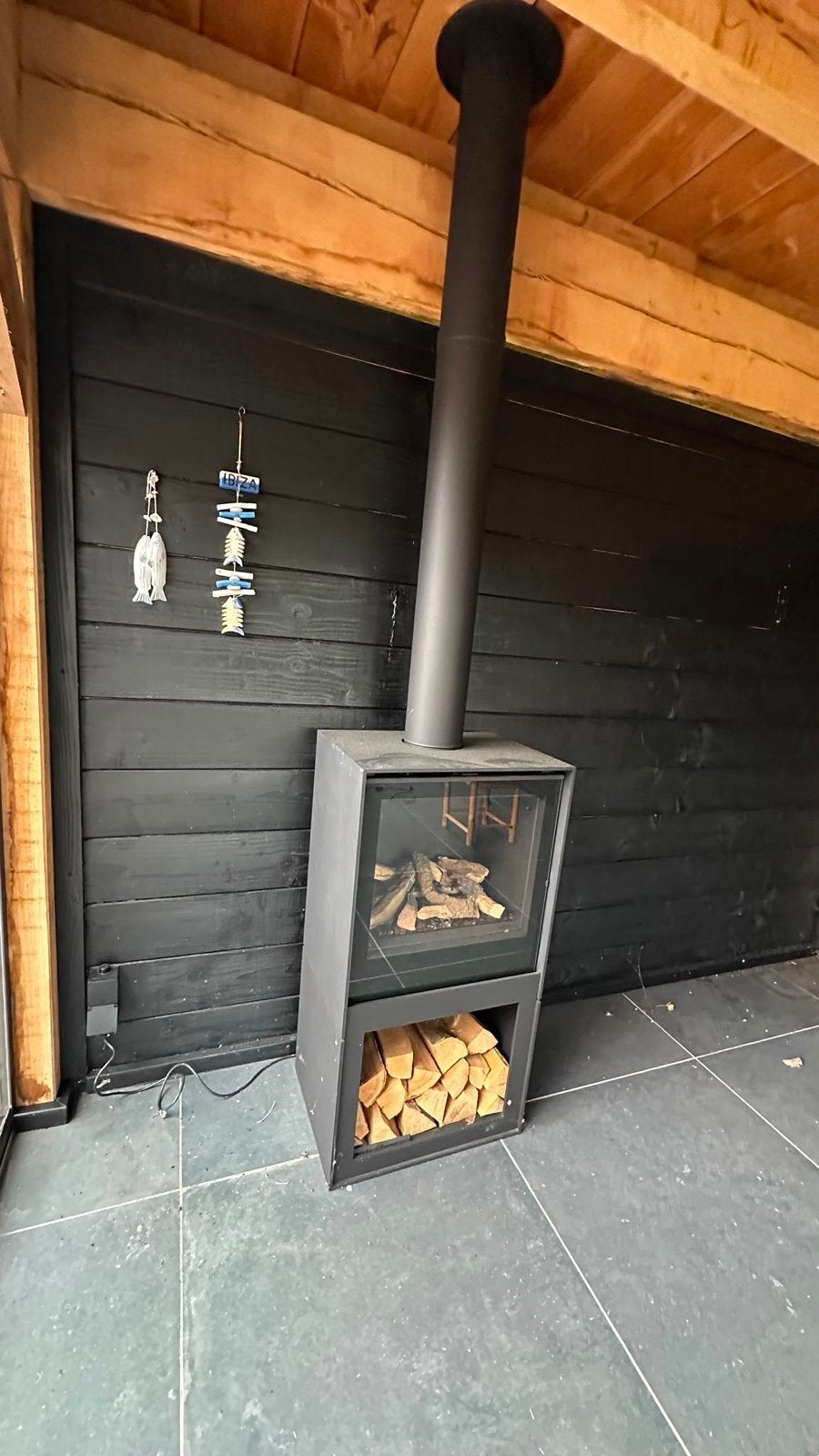Bellfires Box Gas 55 Gashaard - Zo goed als nieuw, Huis en Inrichting, Haarden, Ophalen, Zo goed als nieuw, Vrijstaande haard