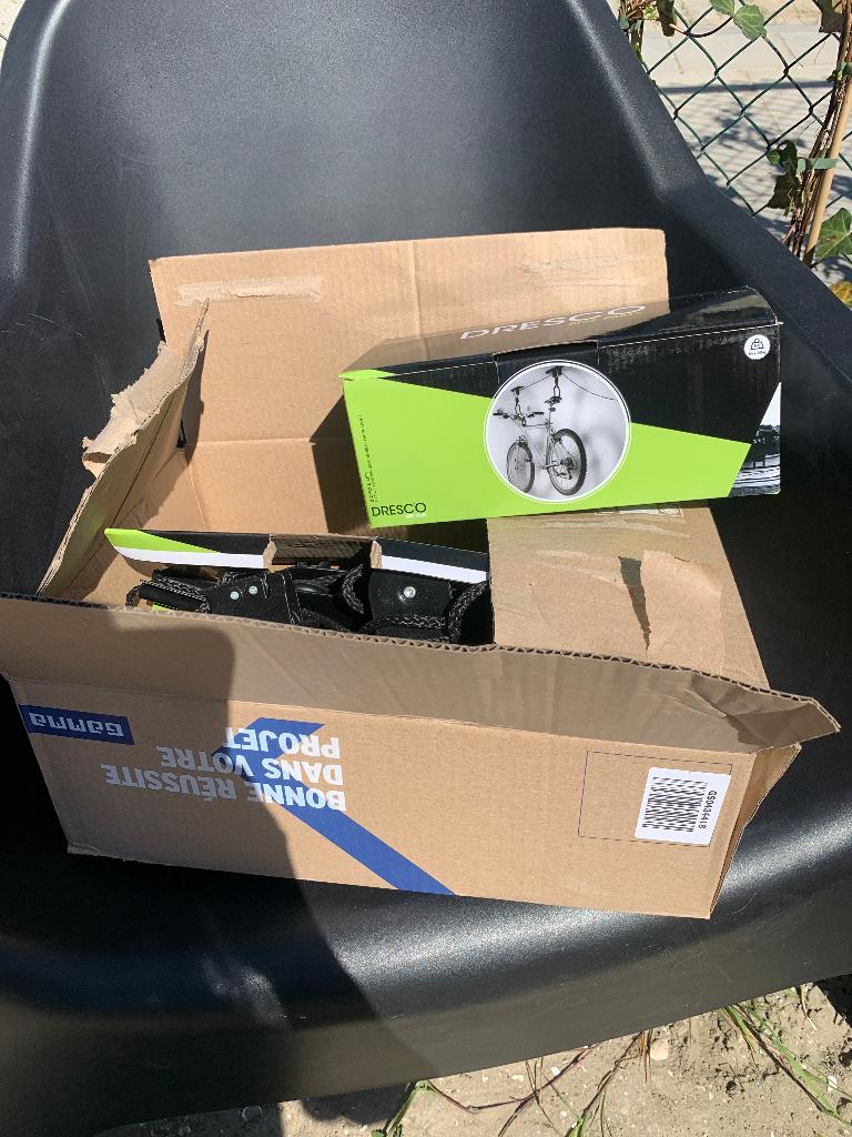 Fiets ophangstysteem 2x, Ophalen