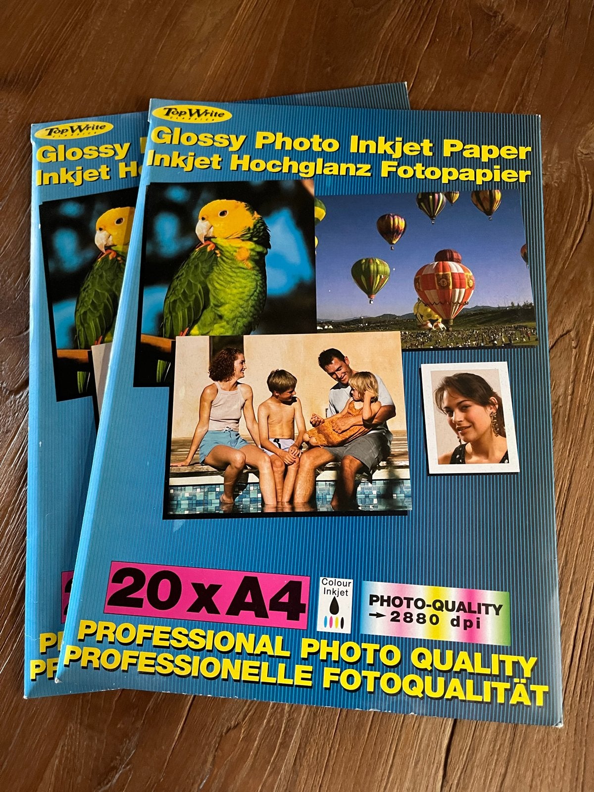 3 X 20 vellen TopWrite Glanzend Inkjet Fotopapier A4, Nieuw, Inkjet fotopapier, Ophalen, A4