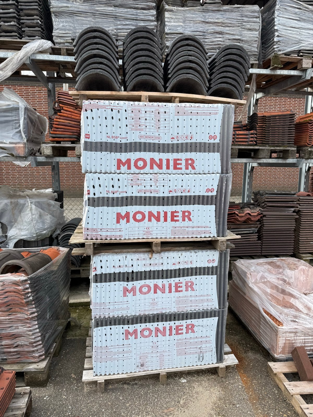 Monier Dakpannen - Nieuw  65m2, Ophalen, Steen of Klei, Nieuw, 15 m² of meer