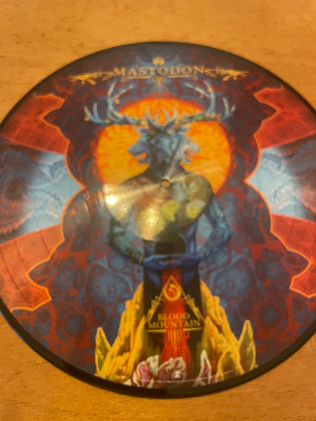 Mastodon - blood mountain pdisc, Ophalen of Verzenden, Zo goed als nieuw