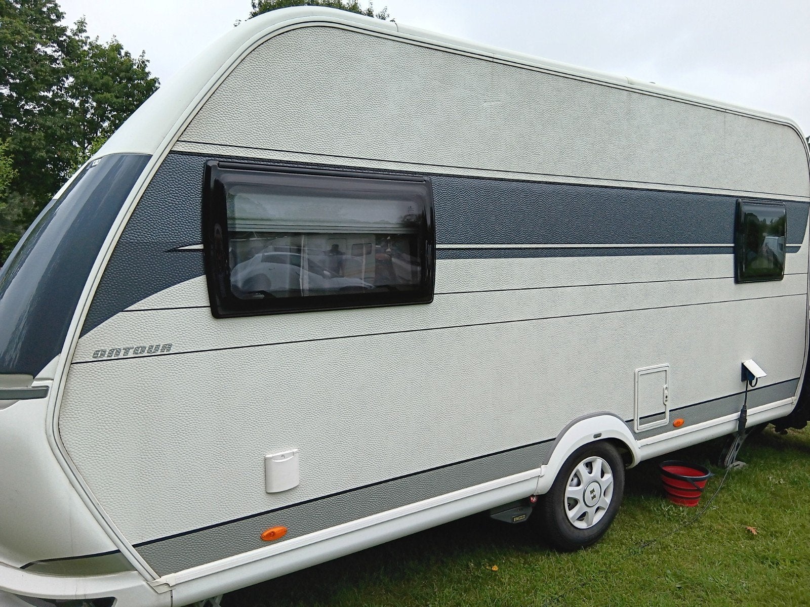 Hobby  On Tour 460 DL 2021, Hobby, 7 tot 8 meter, Treinzit, Particulier