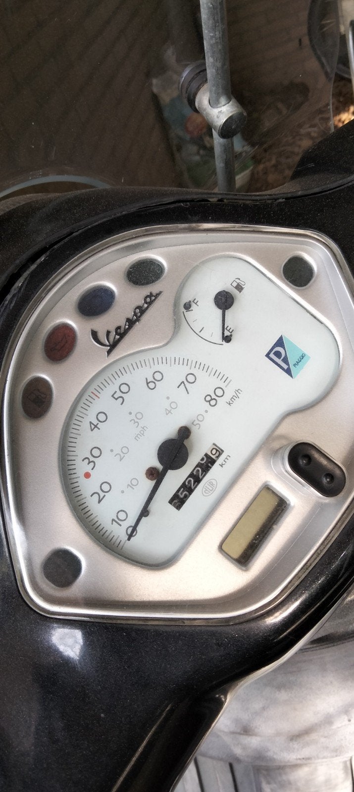 Vespa LX50  Dashboard Teller - Werkend en compleet, Ophalen of Verzenden, Gebruikt, Overige typen, Vespa