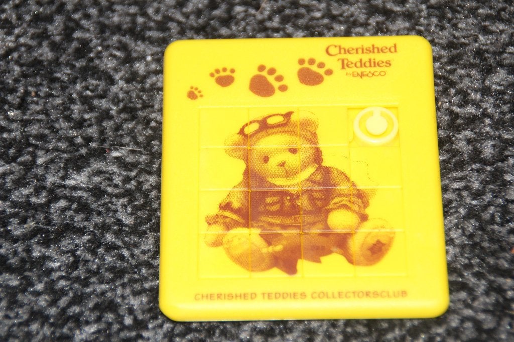 cherished teddies puzzeltje, Verzamelen, Ophalen of Verzenden, Zo goed als nieuw, Overige typen, Cherished Teddies