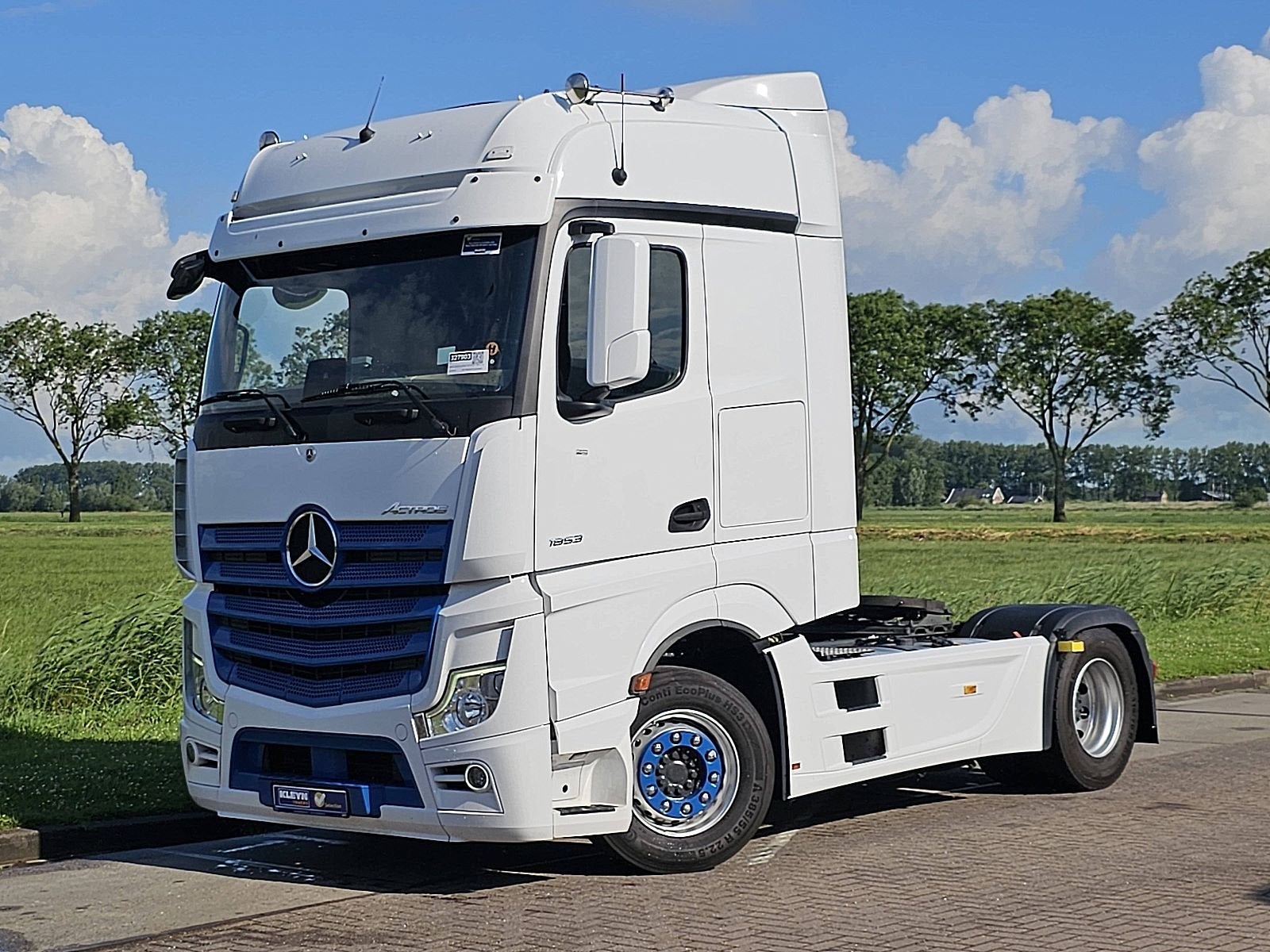 MERCEDES-BENZ ACTROS 1853 LS mp5 retarder 2x tank, Automaat, Euro 6, Overige kleuren, Stoelverwarming