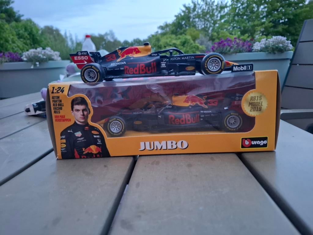 Max Verstappen Red Bull RB15 Modelauto Schaal 1:24, Ophalen of Verzenden, Nieuw, Auto, Overige merken