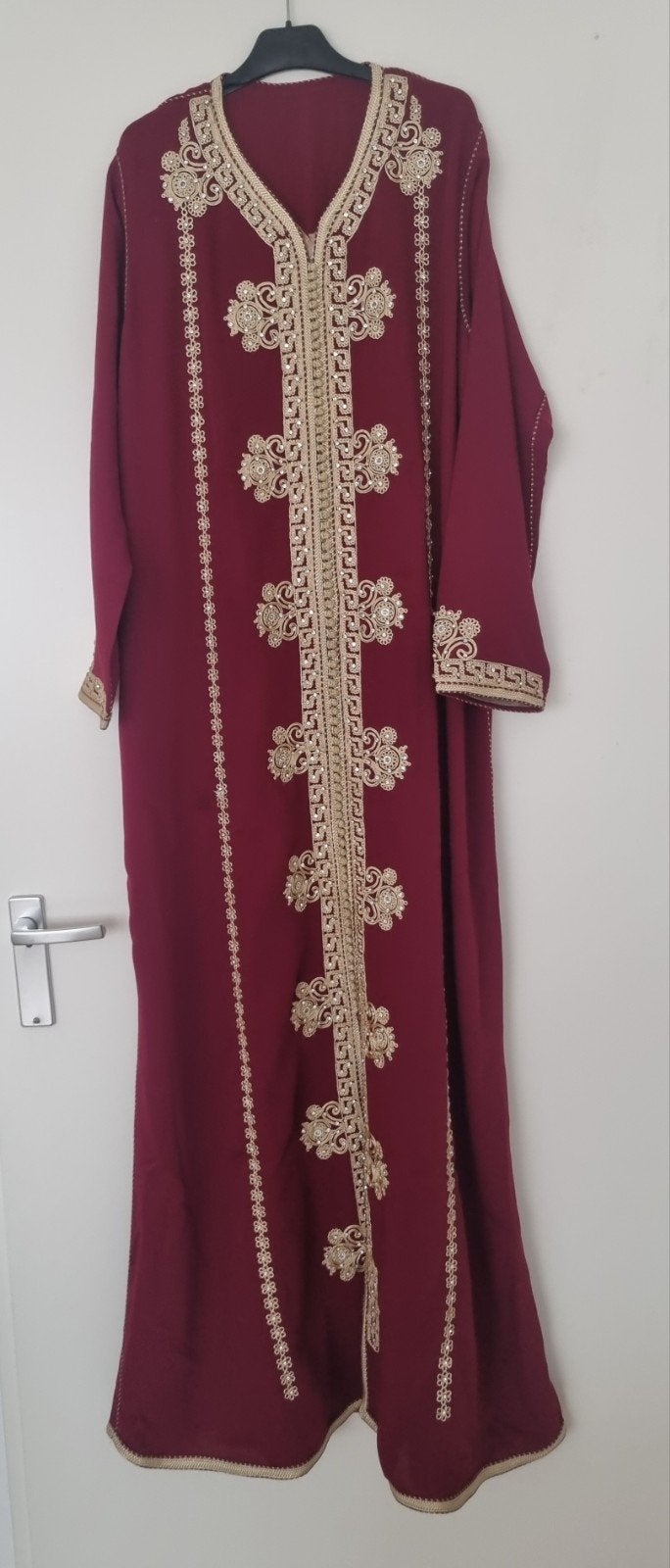 Kaftan, marokkaanse jurk, Maat 38/40 (M), Ophalen of Verzenden, Onbekend, Zo goed als nieuw